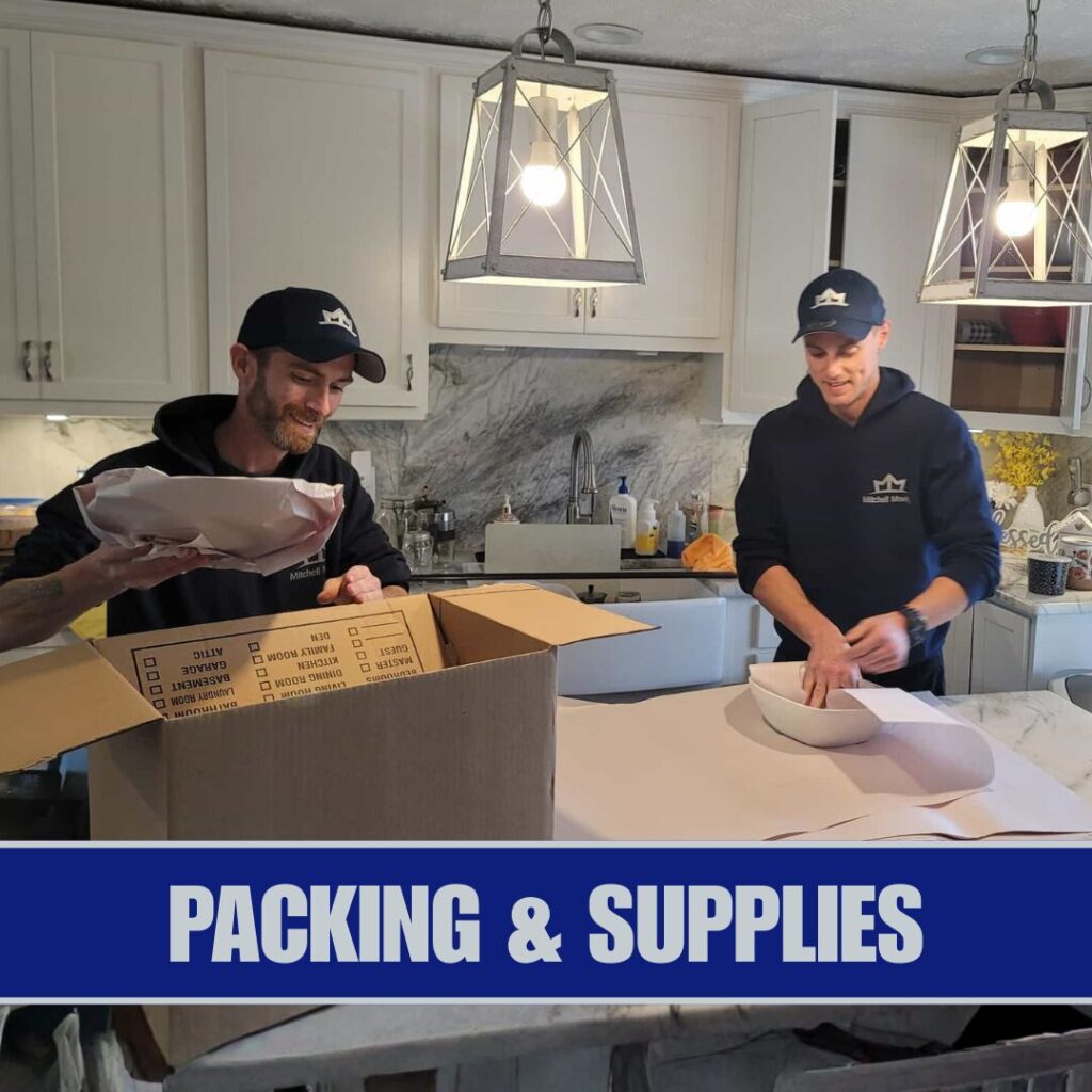 Packing and supplies image gallery for moves near Sevierville, TN.